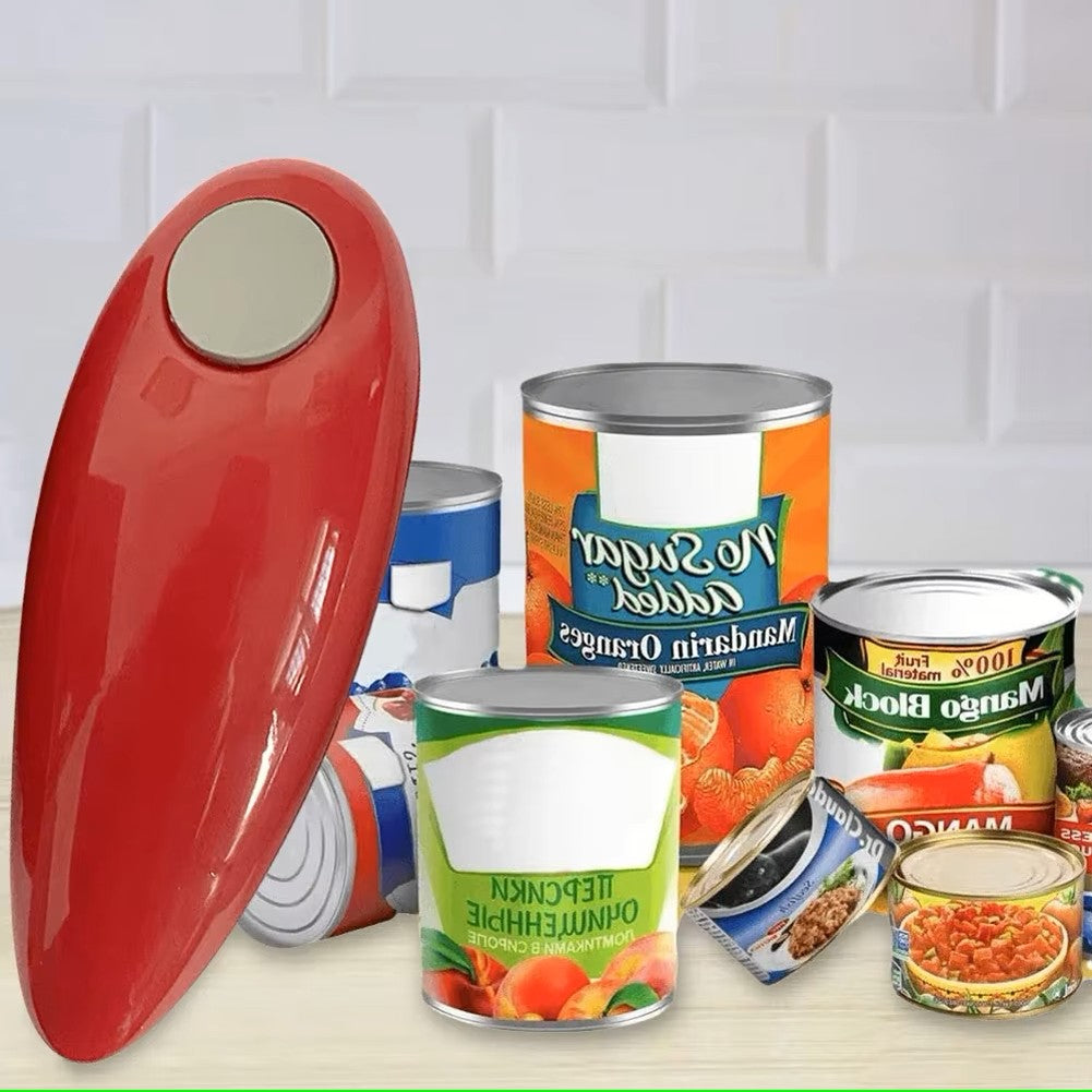 Electric Can Opener Hand Free Automatic Bottle Opener