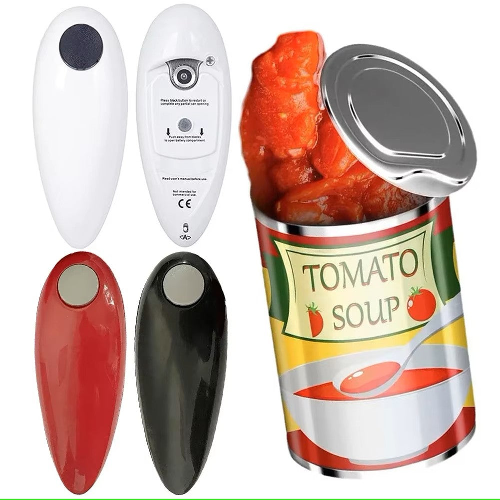 Electric Can Opener Hand Free Automatic Bottle Opener